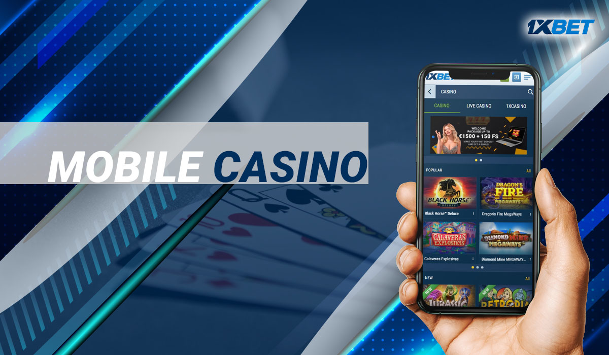 The 1xBet casino offers different slot games in a variety of ways